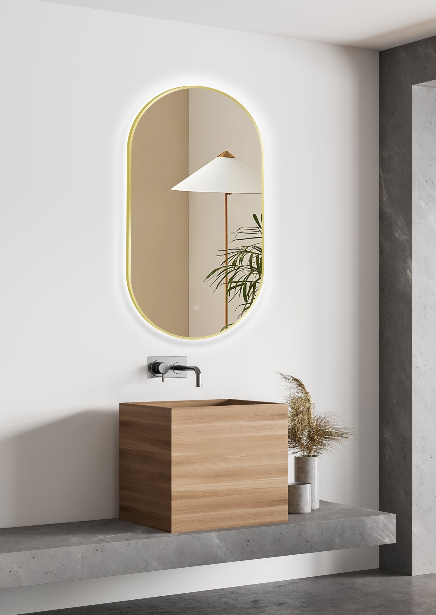 Espejo LED Selene Black