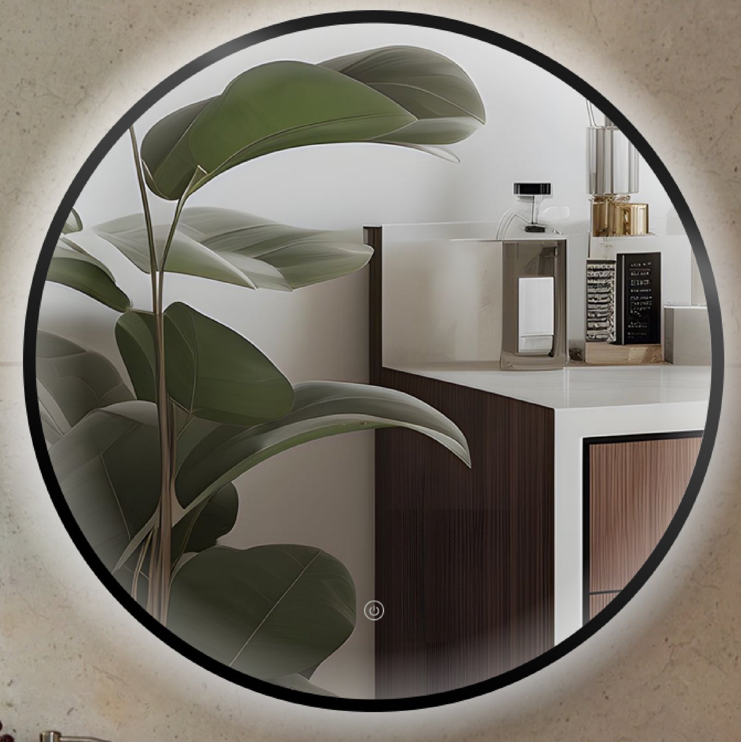 Espejo LED Ares Black