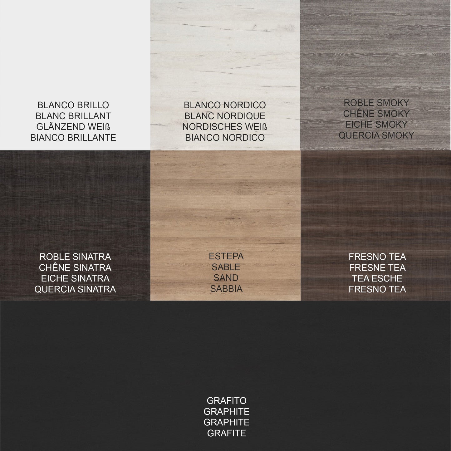 Mueble de baño suspendido NEBARI con puertas y lavabo extraplano