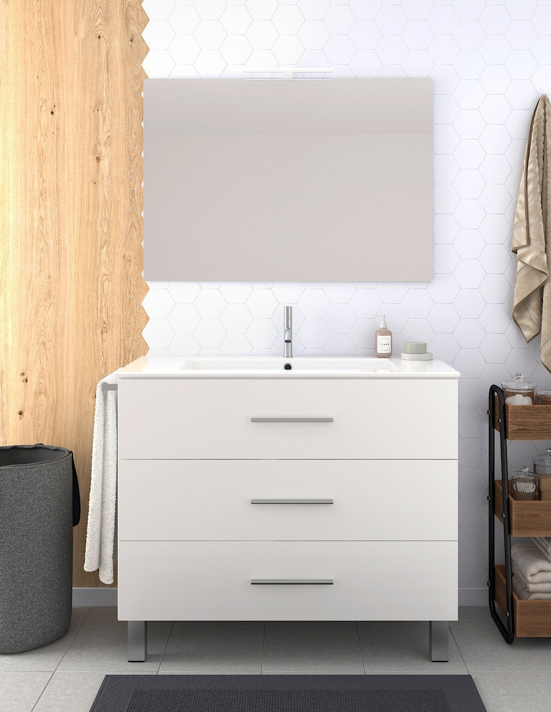 Mueble de baño RIBERA con lavabo