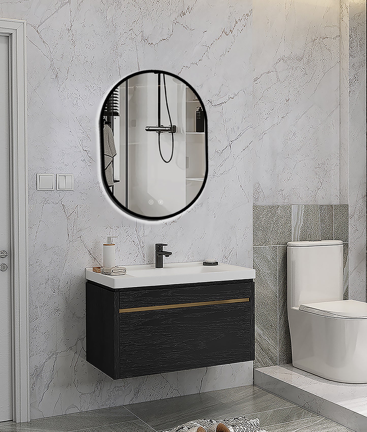 Espejo LED Selene Gold