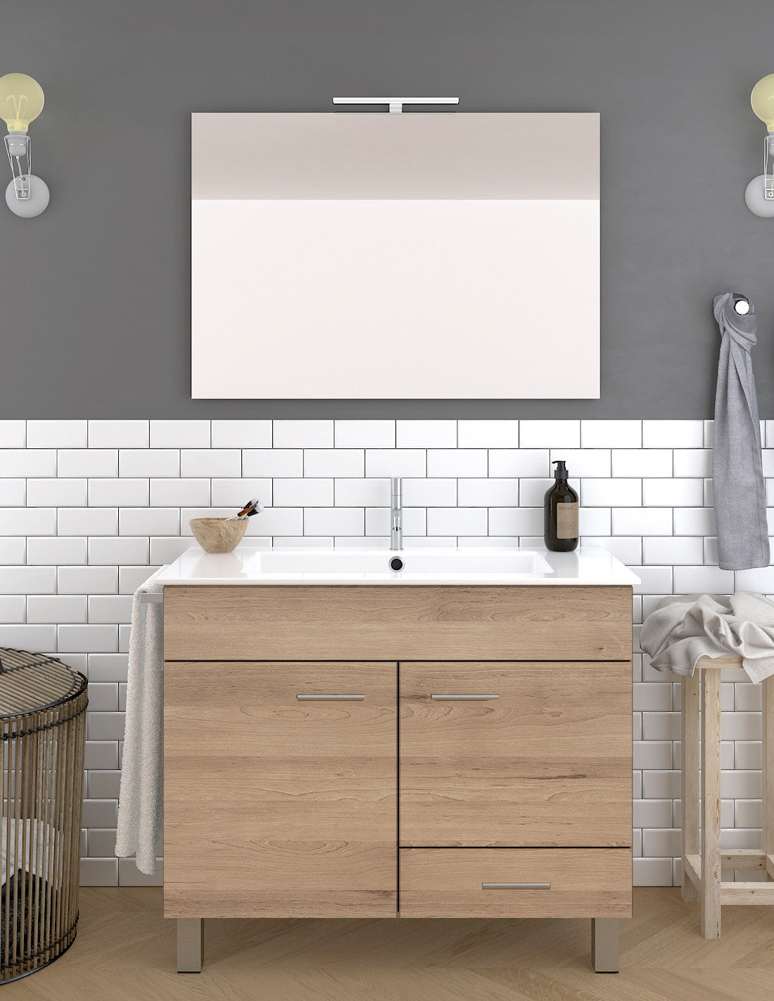 Mueble de baño SAMOS con lavabo