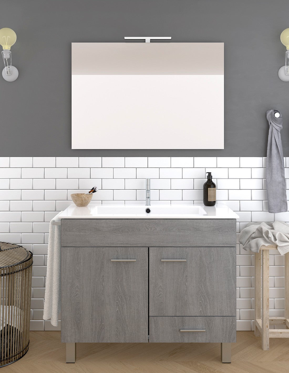 Mueble de baño SAMOS con lavabo