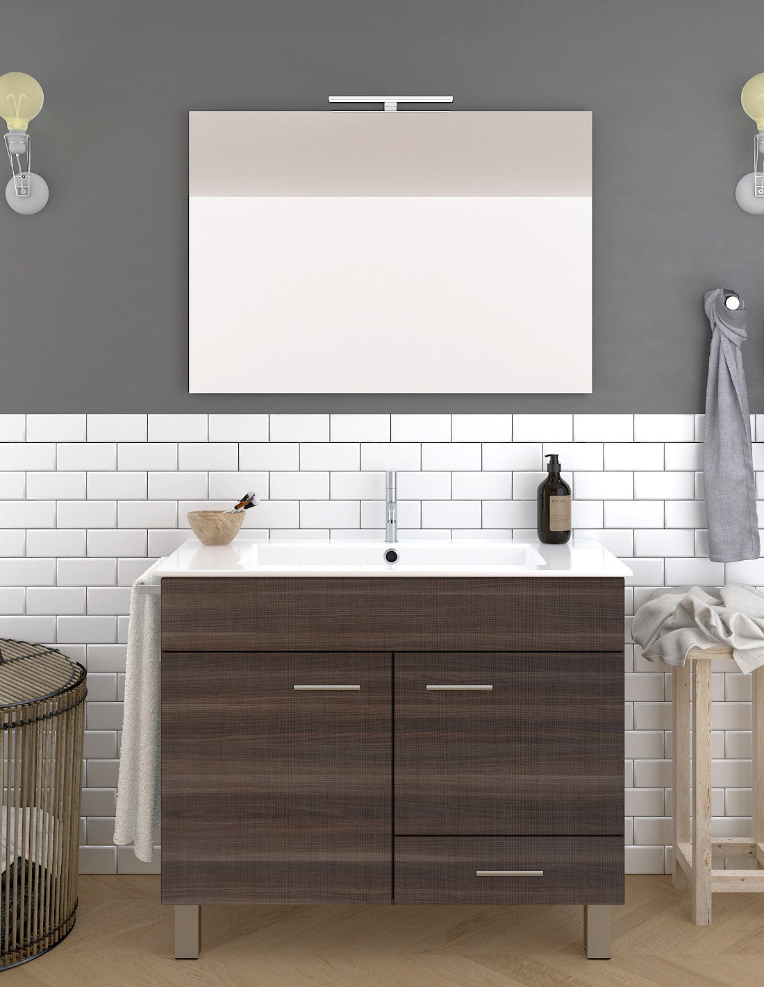 Mueble de baño SAMOS con lavabo